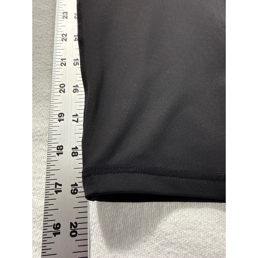 The Gym People Thick High Waisted Capri Leggings Pockets Black XL Yoga Pants - Picture 7 of 8
